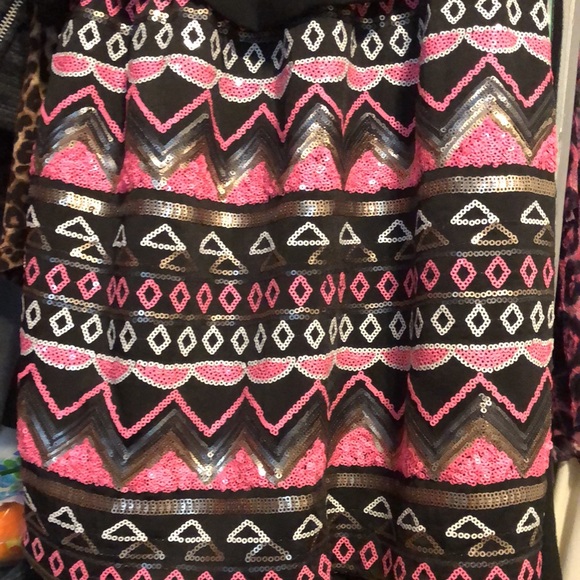 As U Wish🥳HP🥳Beautiful Black/pink Dress - Picture 3 of 7